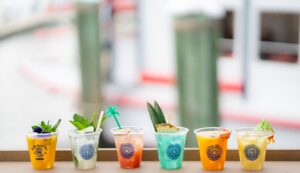 Drinks from the Mainland Bar